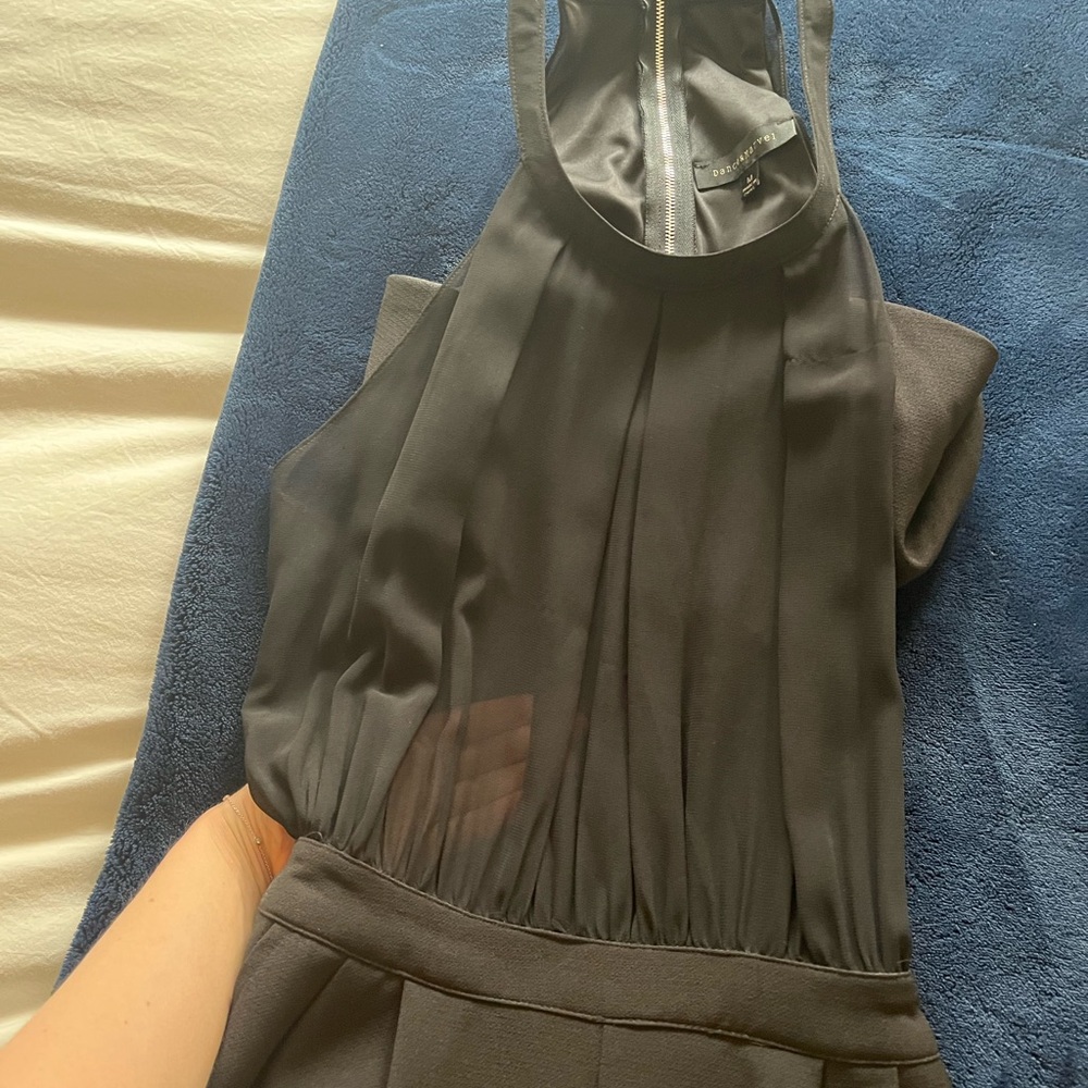 Dance & Marvel Elegant Black Romper - Picture 6 of 9